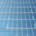 清掃されたきれいな窓