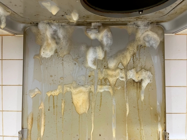 業務用換気扇の洗浄